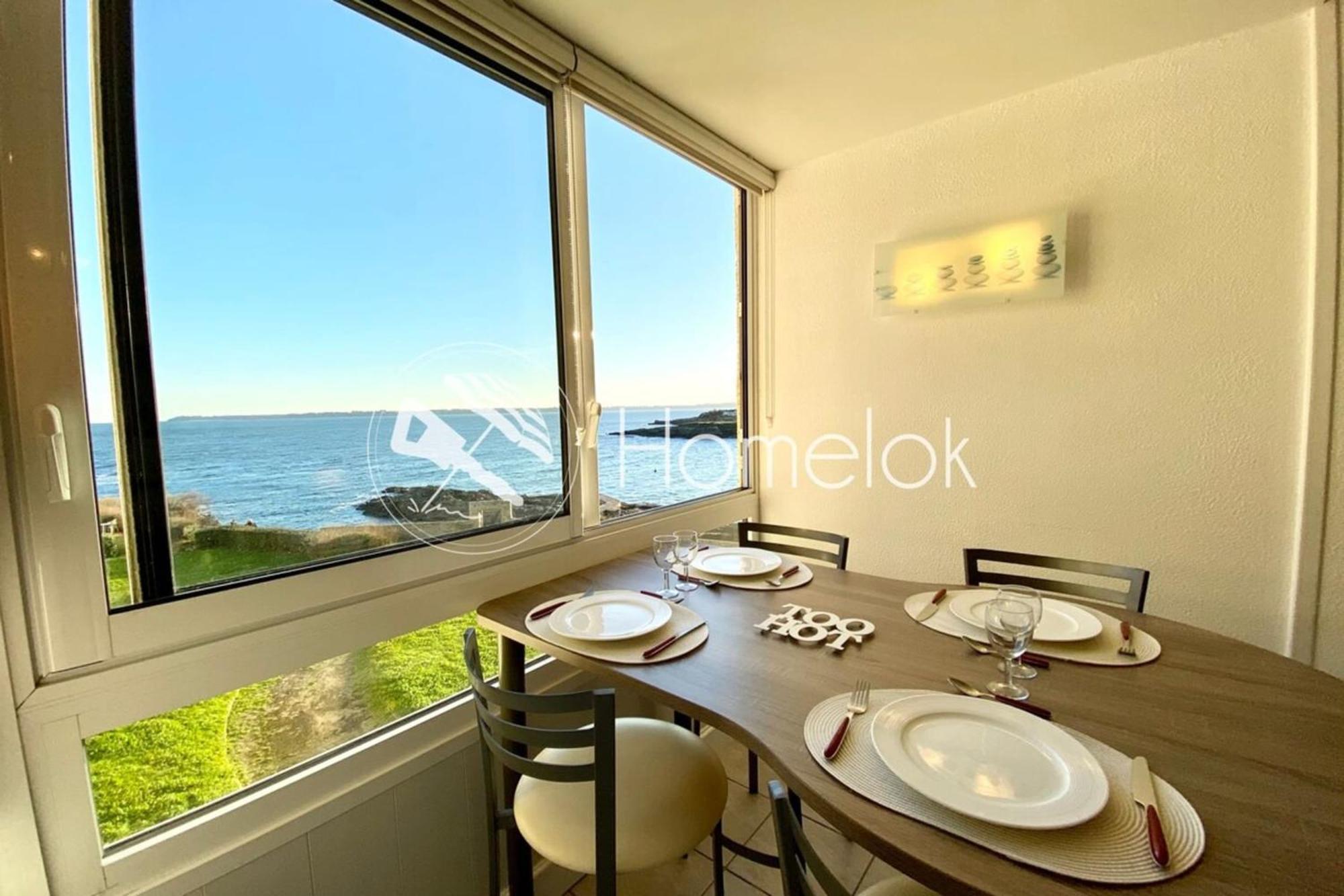 Superbe T3 Cosy Vue Mer 180 Ploemeur Eksteriør billede