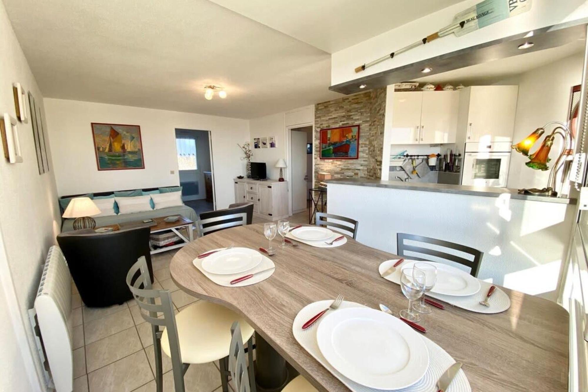 Superbe T3 Cosy Vue Mer 180 Ploemeur Eksteriør billede